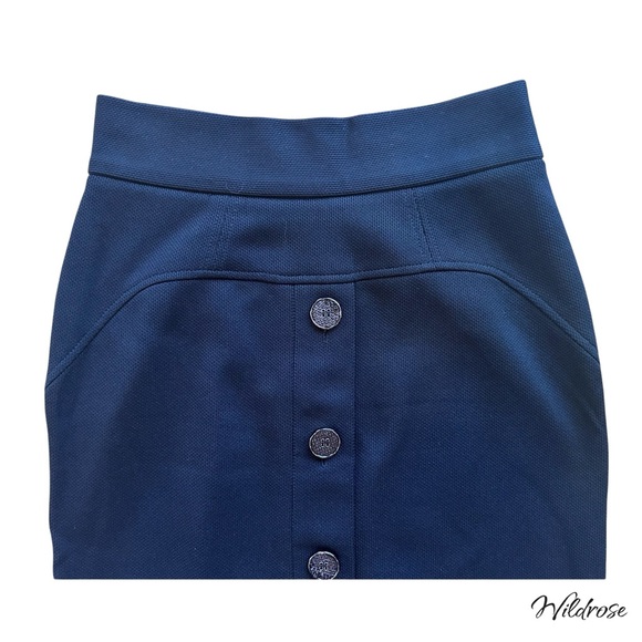 DVF Diane von Furstenberg Nanetta Black Pencil Skirt Classic & Flattering Fit 6 - Picture 4 of 10